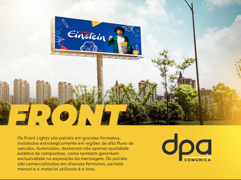 Front light em via urbana